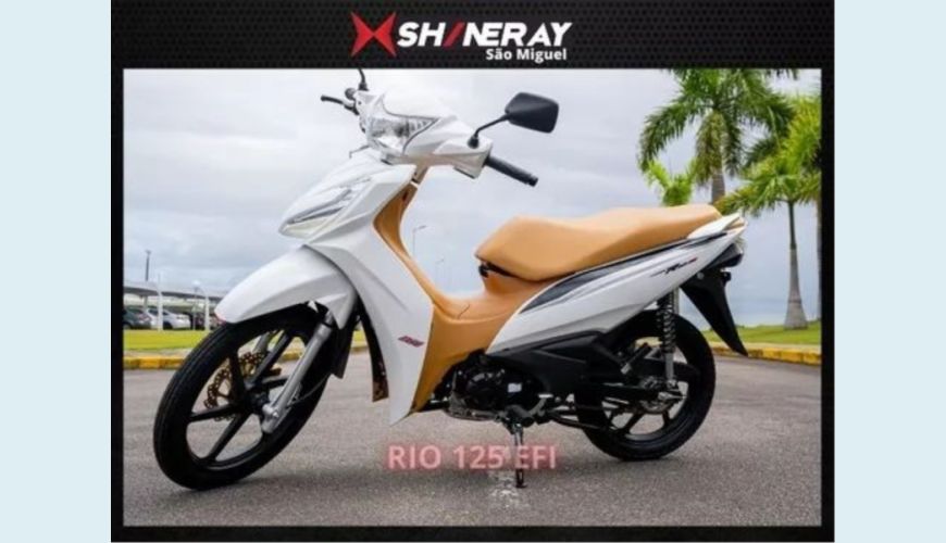 SHINERAY RIO 125 EFI - BRANCO - 2024 Foto 1 (Grande)