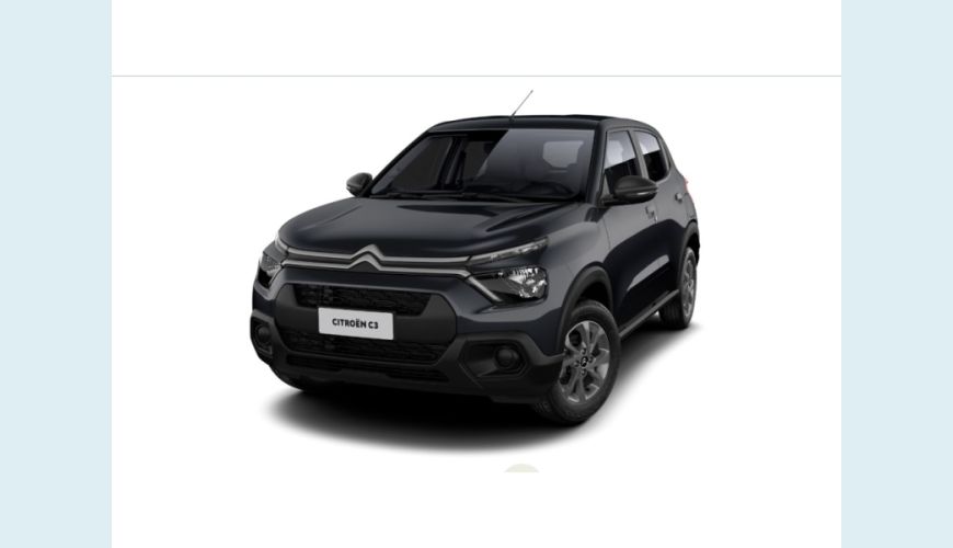 CITROËN C3 1.6 16V FLEX LIVE PACK AT6 - CINZA - 2024 Foto 1 (Grande)