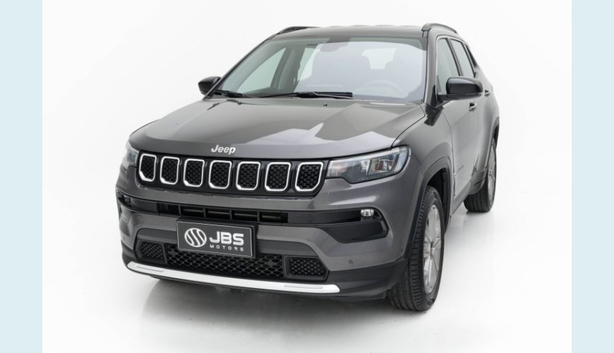 JEEP COMPASS 1.3 T270 TURBO FLEX LONGITUDE AT6 - CINZA - 2023 Foto 1 (Grande)