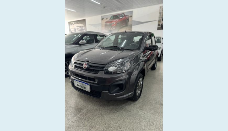 FIAT UNO 1.0 FIRE FLEX ATTRACTIVE MANUAL - CINZA - 2021 Foto 1 (Grande)