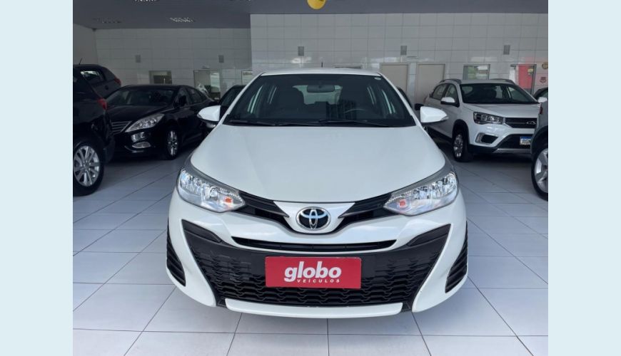 TOYOTA YARIS 1.5 16V FLEX XL PLUS CONNECT MULTIDRIVE - BRANCO - 2020 Foto 1 (Grande)