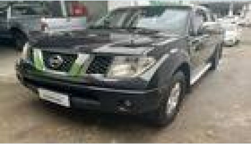NISSAN FRONTIER 2.5 XE 4X4 CD TURBO ELETRONIC DIESEL 4P MANUAL - PRETO - 2013 Foto 1 (Grande)