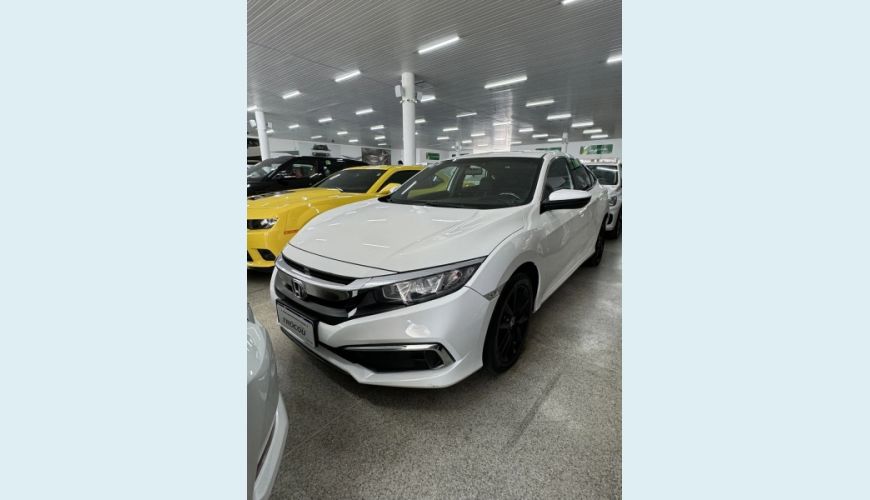 HONDA CIVIC 2.0 16V FLEXONE LX 4P CVT - BRANCO - 2021 Foto 1 (Grande)