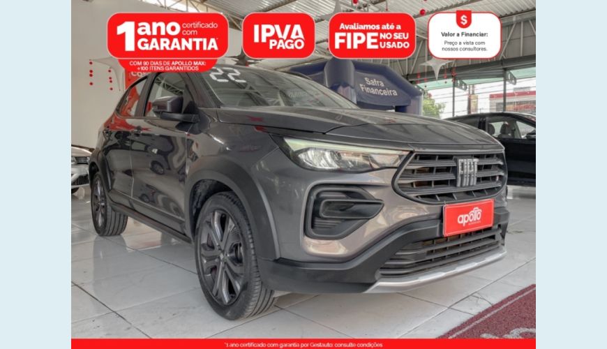 FIAT PULSE 1.0 TURBO 200 FLEX AUDACE CVT - CINZA - 2022 Foto 1 (Grande)