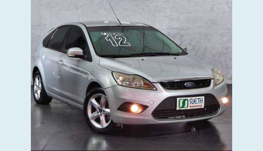 FORD FOCUS HATCH GL 1.6 16V FLEX - PRATA - 2012 Foto 1 (Grande)