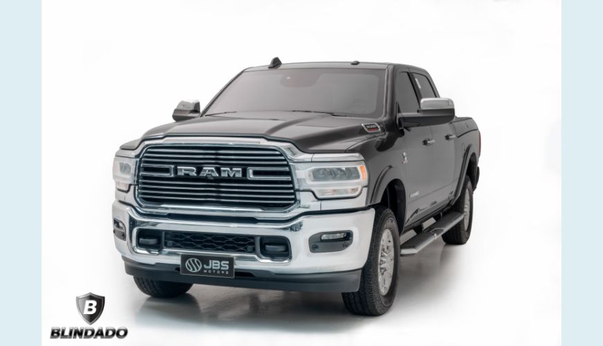 DODGE RAM 3500 6.7 I6 TURBO DIESEL LARAMIE CD 4X4 AUT. - CINZA - 2022 Foto 1 (Grande)