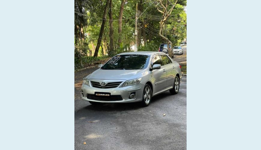 TOYOTA COROLLA 2.0 XEI MULTI-DRIVE S FLEX - PRATA - 2013 Foto 1 (Grande)