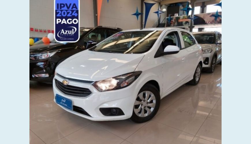 CHEVROLET ONIX 1.0 MPFI LT 8V FLEX 4P MANUAL - BRANCO - 2019 Foto 1 (Grande)