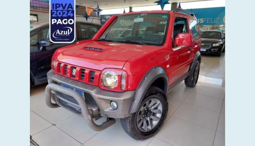 SUZUKI JIMNY 1.3 4SPORT 4X4 16V 2P MANUAL - VERMELHO - 2018 Foto 1 (Grande)