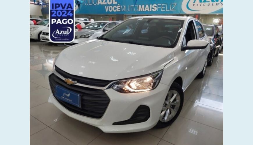 CHEVROLET ONIX 1.0 TURBO FLEX LT AUT. - BRANCO - 2021 Foto 1 (Grande)