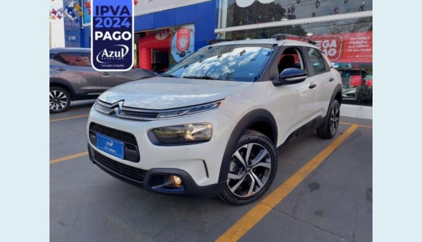 CITROËN C4 CACTUS 1.6 VTI 120 FLEX FEEL PACK EAT6 - BRANCO - 2022 Foto 1 (Grande)