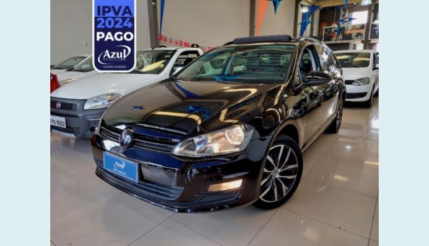 VOLKSWAGEN GOLF 1.4 TSI VARIANT HIGHLINE 16V 4P AUT. - PRETO - 2015 Foto 1 (Grande)