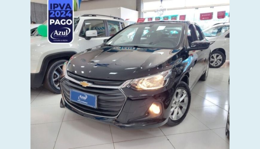 CHEVROLET ONIX 1.0 TURBO FLEX LTZ AUT. - PRETO - 2021 Foto 1 (Grande)