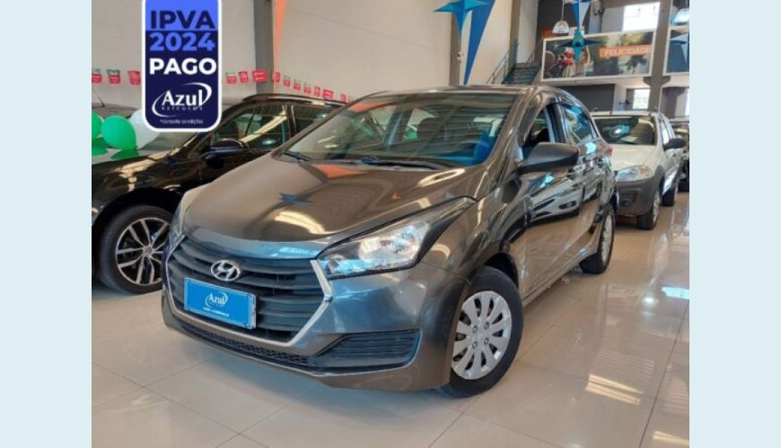 HYUNDAI HB 20 1.0 COMFORT 12V FLEX 4P MANUAL - CINZA - 2018 Foto 1 (Grande)
