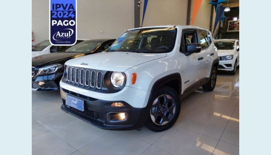 JEEP RENEGADE 1.8 16V FLEX SPORT 4P AUT. - BRANCO - 2016 Foto 1 (Grande)