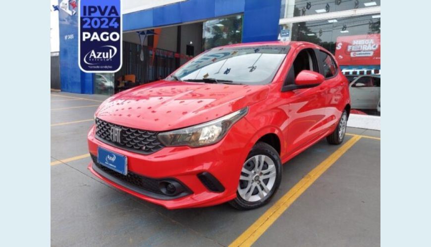 FIAT ARGO 1.0 FIREFLY FLEX DRIVE MANUAL - VERMELHO - 2021 Foto 1 (Grande)