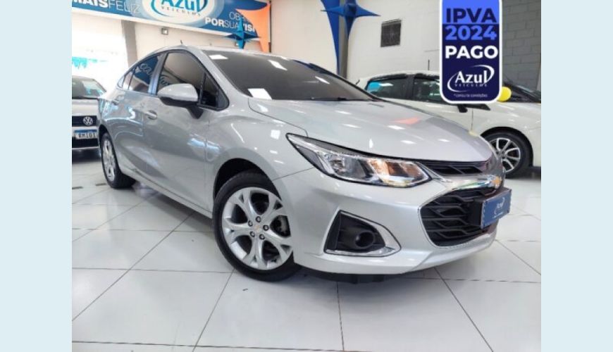 CHEVROLET CRUZE 1.4 TURBO LT 16V FLEX 4P AUT. - PRATA - 2022 Foto 1 (Grande)