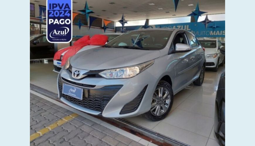 TOYOTA YARIS 1.5 16V FLEX XL PLUS CONNECT MULTIDRIVE - PRATA - 2022 Foto 1 (Grande)