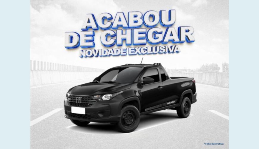 FIAT STRADA 1.4 MPI HARD WORKING CS 8V FLEX 2P MANUAL - BRANCO - 2020 Foto 1 (Grande)