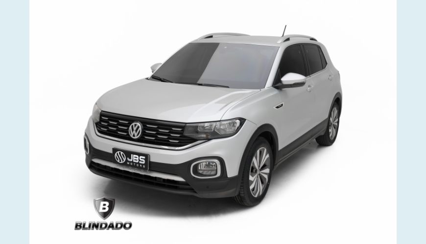 VOLKSWAGEN T-CROSS 1.4 250 TSI TOTAL FLEX HIGHLINE AUT. - PRATA - 2020 Foto 1 (Grande)