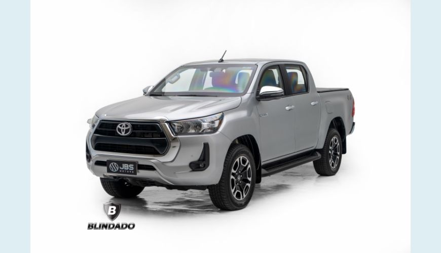 TOYOTA HILUX 2.8 D-4D TURBO DIESEL CD SRV 4X4 AUT. - PRATA - 2024 Foto 1 (Grande)