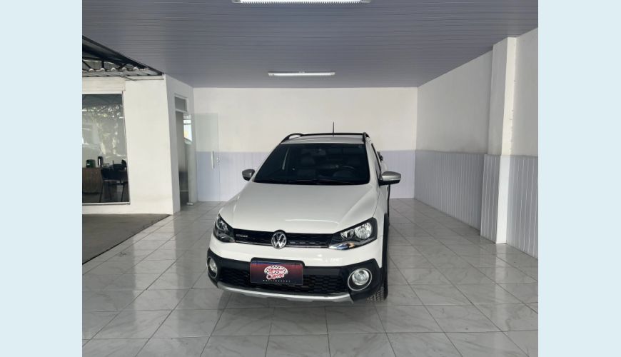 VOLKSWAGEN SAVEIRO 1.6 CROSS CE 16V FLEX 2P MANUAL - BRANCO - 2016 Foto 1 (Grande)