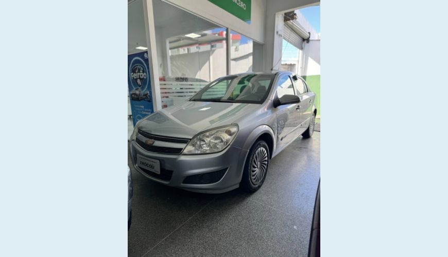 CHEVROLET VECTRA 2.0 MPFI EXPRESSION 8V FLEX 4P MANUAL - PRATA - 2009 Foto 1 (Grande)