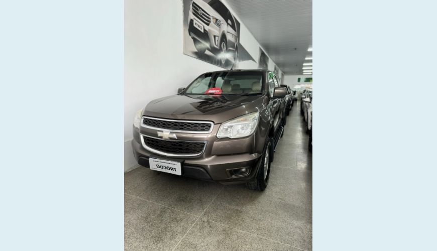 CHEVROLET S-10 2.8 LT 4X4 CD 16V TURBO DIESEL 4P AUT. - CINZA - 2013 Foto 1 (Grande)