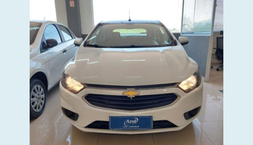 CHEVROLET ONIX 1.0 MPFI LT 8V FLEX 4P MANUAL - BRANCO - 2019 Foto 1 (Grande)
