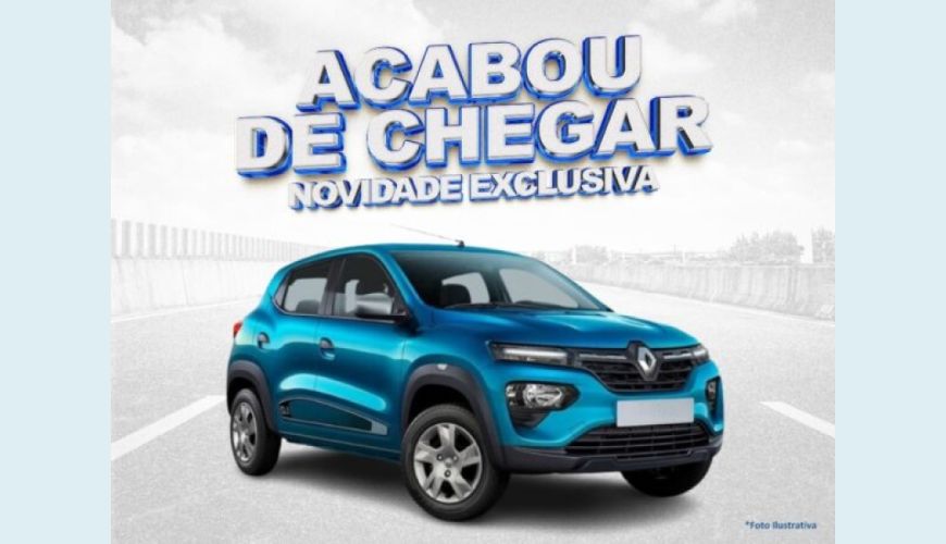 RENAULT KWID 1.0 12V SCE FLEX INTENSE MANUAL - BRANCO - 2022 Foto 1 (Grande)