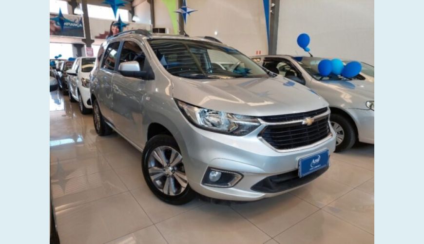 CHEVROLET SPIN 1.8 PREMIER 8V FLEX 4P AUT. - PRATA - 2021 Foto 1 (Grande)