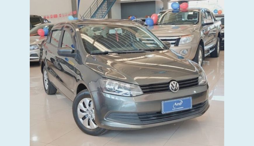 VOLKSWAGEN VOYAGE 1.0 MI 8V FLEX 4P MANUAL - CINZA - 2013 Foto 1 (Grande)