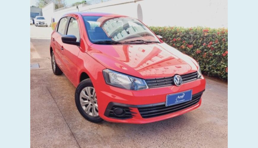 VOLKSWAGEN GOL 1.6 MSI TOTALFLEX COMFORTLINE 4P MANUAL - VERMELHO - 2017 Foto 1 (Grande)