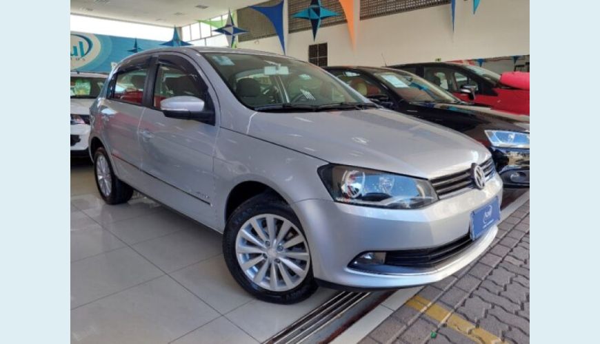 VOLKSWAGEN GOL 1.6 MI HIGHLINE 8V FLEX 4P AUT. - PRATA - 2014 Foto 1 (Grande)