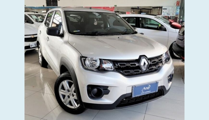 RENAULT KWID 1.0 12V SCE FLEX INTENSE MANUAL - BRANCO - 2018 Foto 1 (Grande)