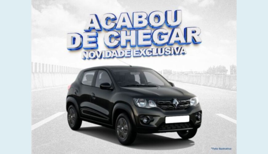 RENAULT KWID 1.0 12V SCE FLEX INTENSE MANUAL - BRANCO - 2020 Foto 1 (Grande)