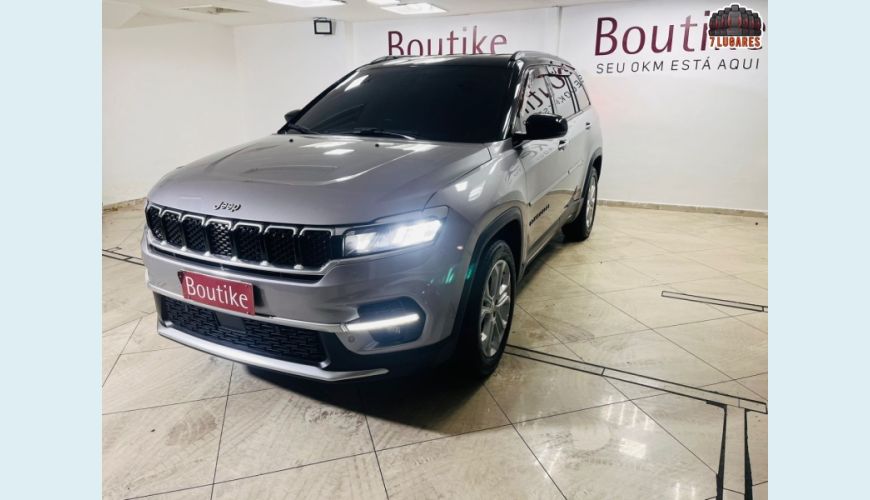 JEEP COMMANDER 1.3 T270 TURBO FLEX LONGITUDE AT6 - PRATA - 2023 Foto 1 (Grande)