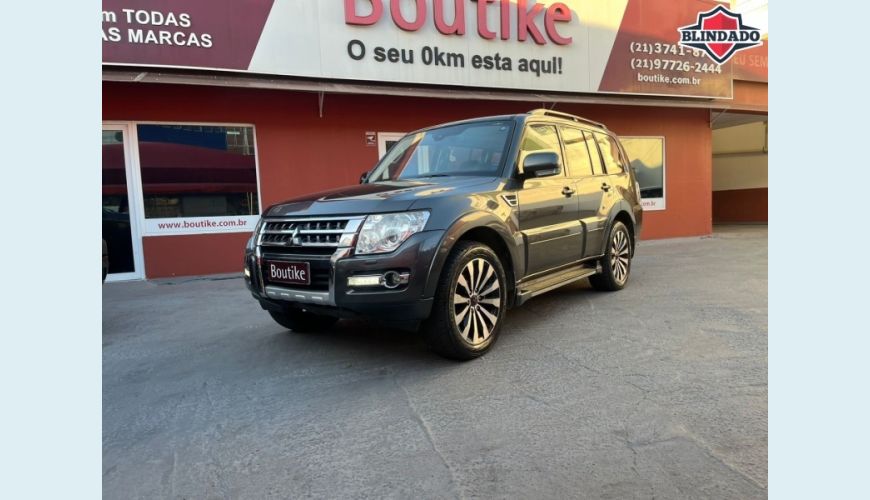 MITSUBISHI PAJERO 3.2 HPE 4X4 7 LUGARES 16V TURBO INTERCOOLER DIESEL 4P AUT. - CINZA - 2016 Foto 1 (Grande)