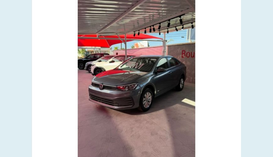 VOLKSWAGEN VIRTUS 1.0 170 TSI MANUAL - CINZA - 2024 Foto 1 (Grande)