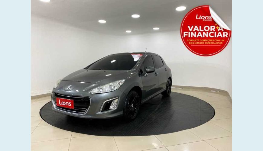 PEUGEOT 308 FELINE 2.0 16V FLEX AUT. - CINZA - 2013 Foto 1 (Grande)