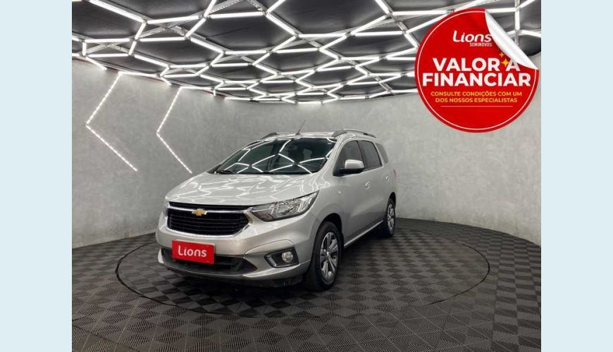 CHEVROLET SPIN PREMIER 7S 1.8 AUT. FLEX - PRETO - 2022 Foto 1 (Grande)
