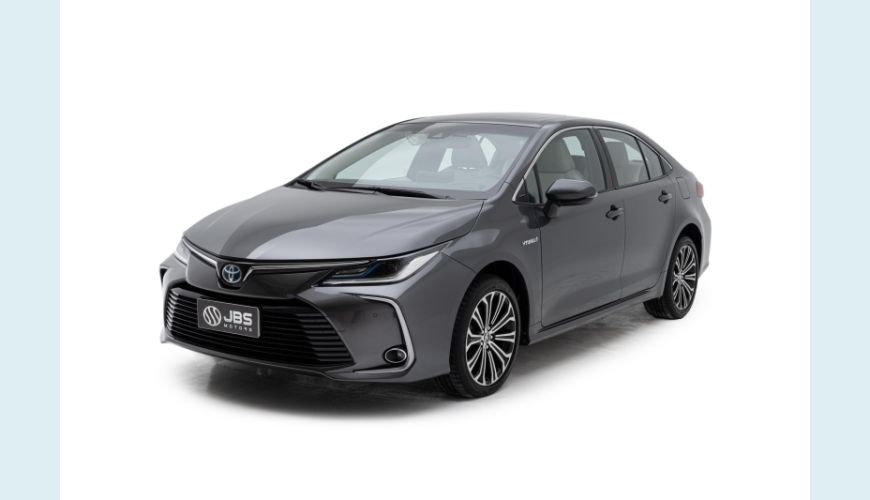 TOYOTA COROLLA 1.8 VVT-I HYBRID FLEX ALTIS PREMIUM CVT - CINZA - 2023 Foto 1 (Grande)