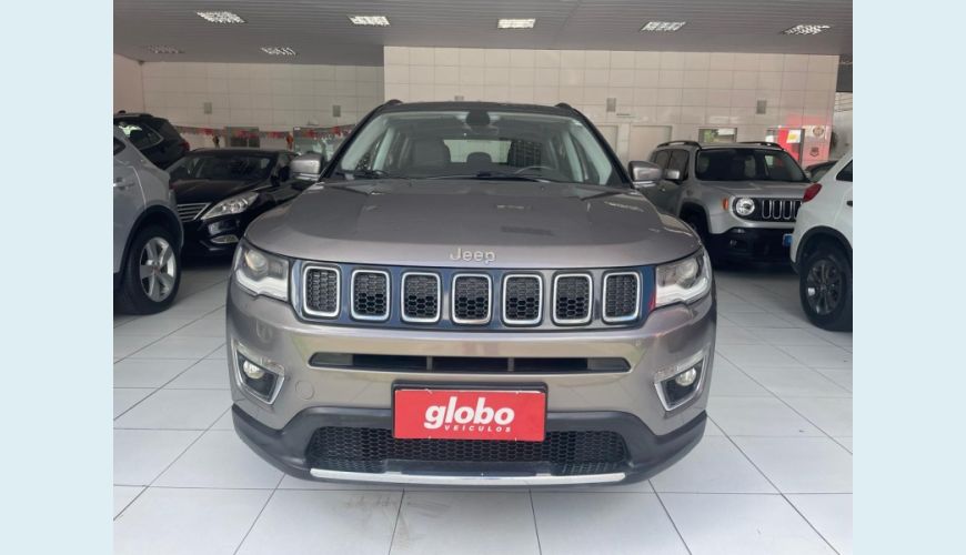 JEEP COMPASS 2.0 16V FLEX LIMITED AUT. - CINZA - 2017 Foto 1 (Grande)