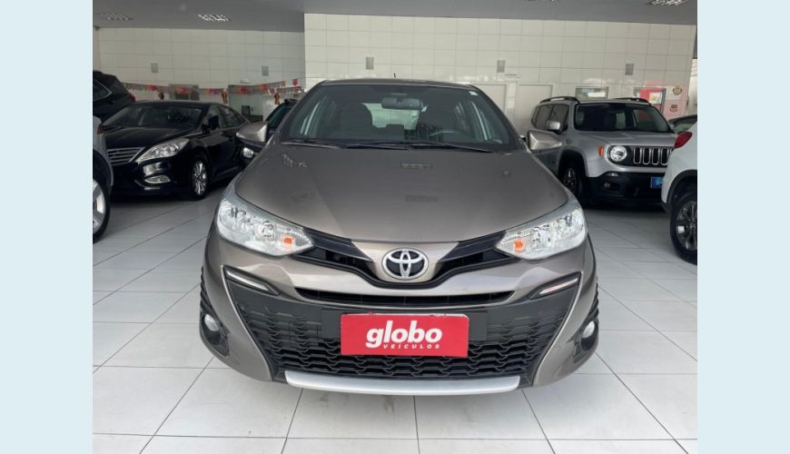 TOYOTA YARIS 1.3 16V FLEX XL MANUAL - CINZA - 2019 Foto 1 (Grande)