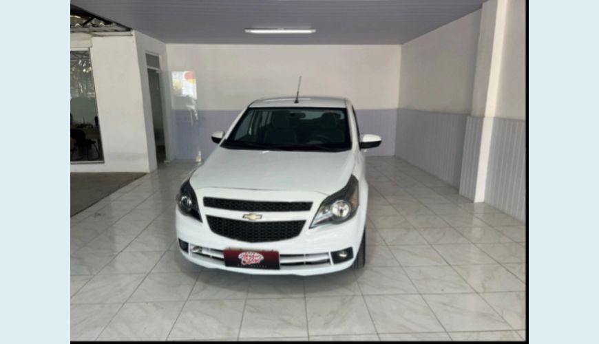 CHEVROLET AGILE 1.4 MPFI LTZ 8V FLEX 4P MANUAL - BRANCO - 2013 Foto 1 (Grande)