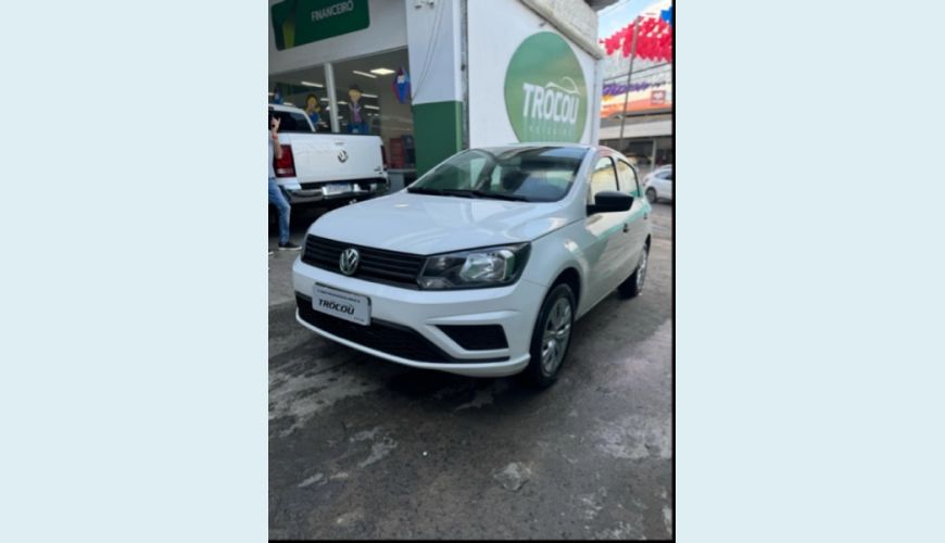 VOLKSWAGEN GOL 1.0 12V MPI TOTALFLEX 4P MANUAL - BRANCO - 2023 Foto 1 (Grande)
