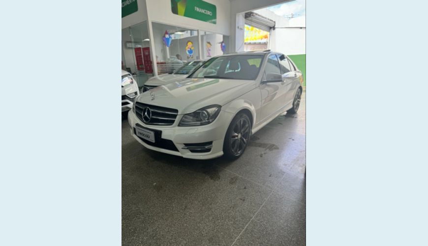 MERCEDES-BENZ C 200 1.8 CGI AVANTGARDE 16V 4P AUT. - BRANCO - 2014 Foto 1 (Grande)