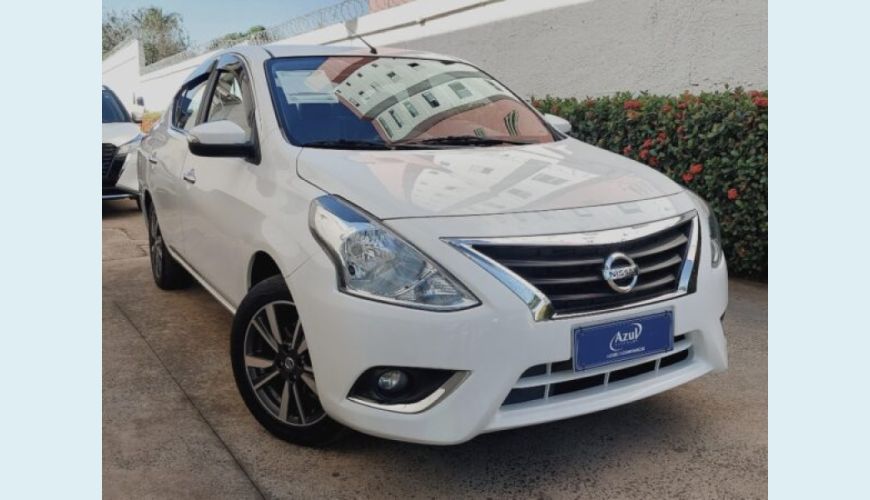 NISSAN VERSA 1.6 16V FLEXSTART V-DRIVE PREMIUM XTRONIC - BRANCO - 2021 Foto 1 (Grande)