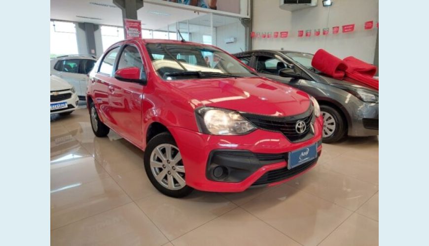 TOYOTA ETIOS 1.5 X PLUS SEDAN 16V FLEX 4P AUT. - VERMELHO - 2020 Foto 1 (Grande)