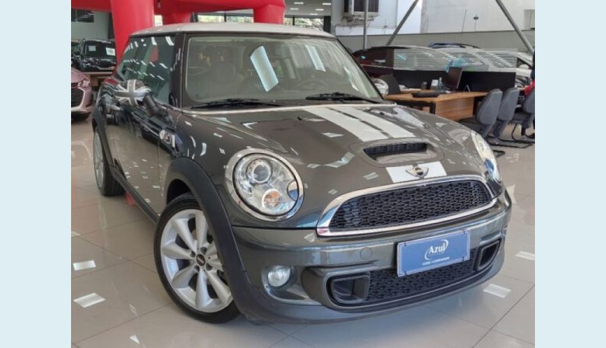 MINI COOPER 1.6 S EXCLUSIVE TURBO 2P MANUAL - CINZA - 2013 Foto 1 (Grande)